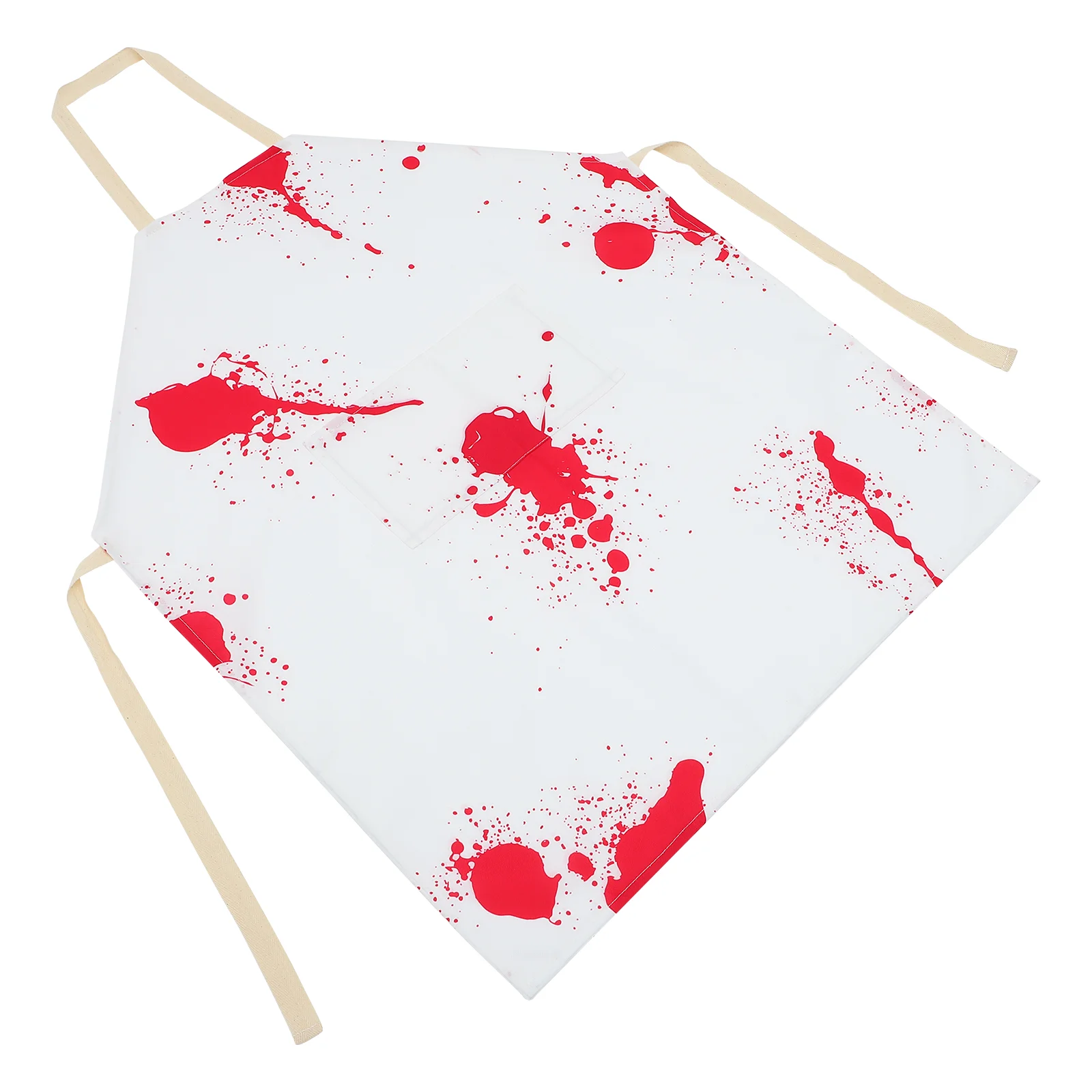 Blood Apron Kitchen Cooking Supply Bloody Halloween Oil-splash Horror Polyester Home Wear-resistant