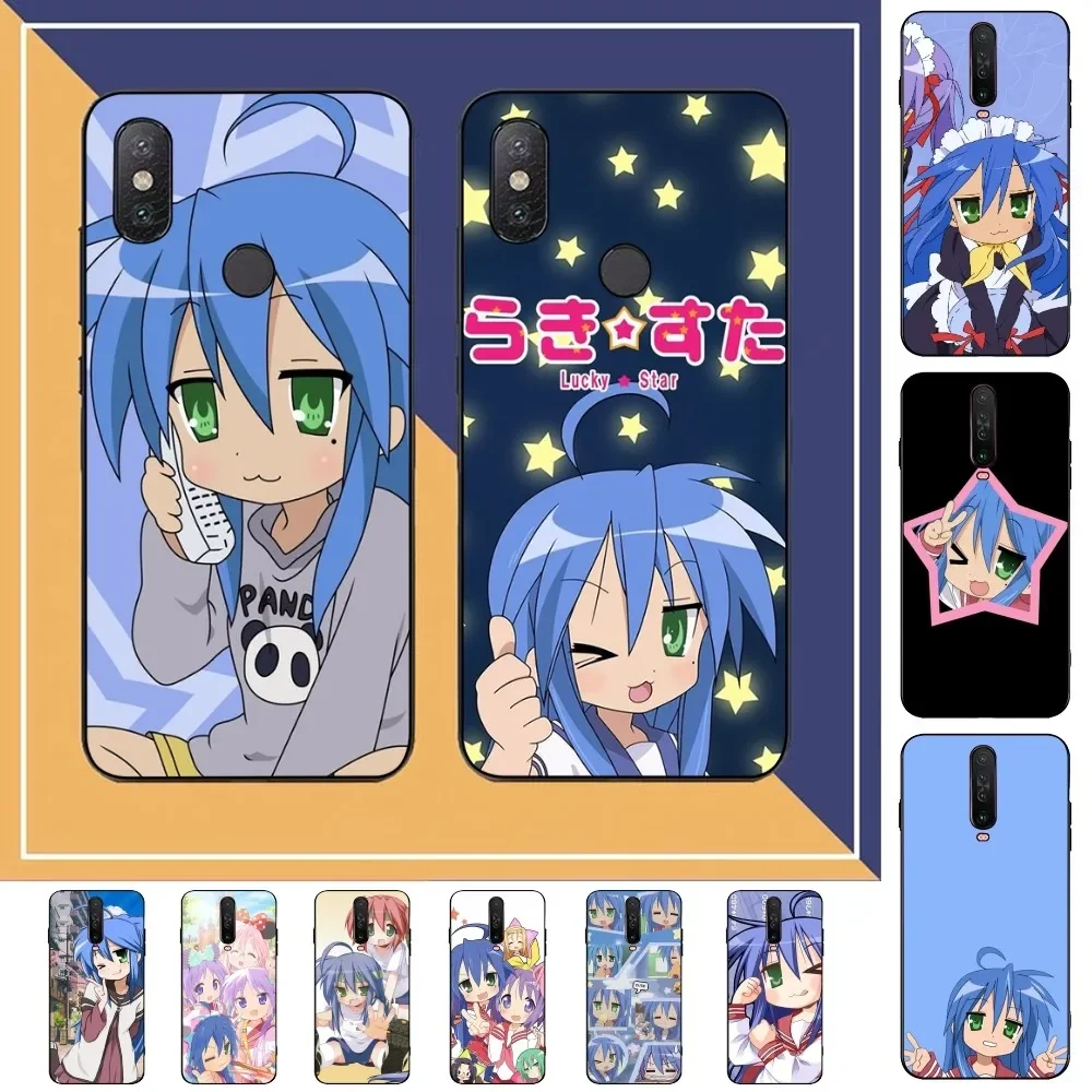 Anime Lucky Star Kawaii Izumi Phone Case For Redmi Note 4 X 5 A 6 7 8 T 9 9S 10 11 11S 11Epro Poco M3 pro