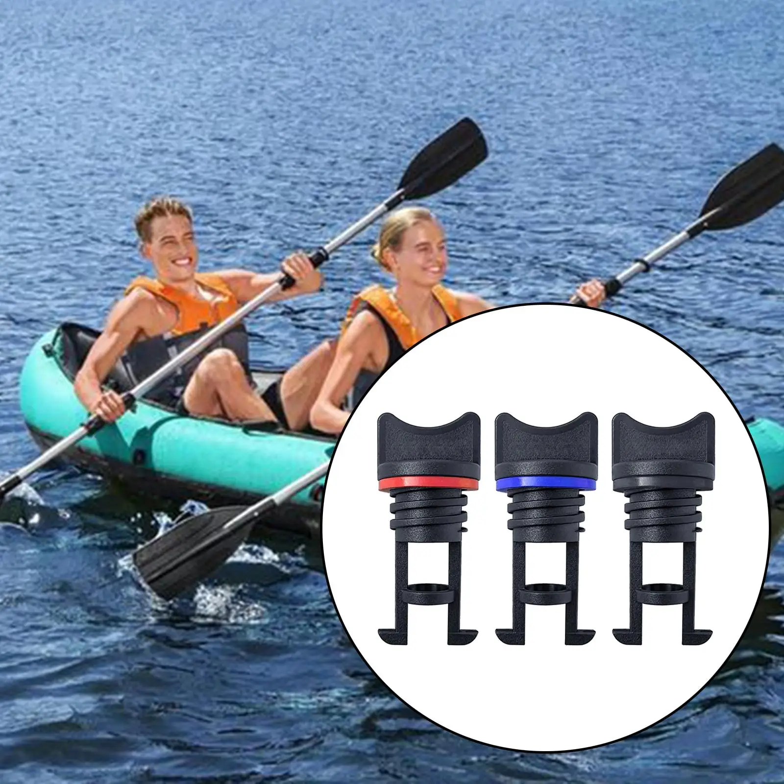 

Universal Marine Boat Drain Plug Nylon Accessory for Yacht Kayak Stern Transom Water Drainage