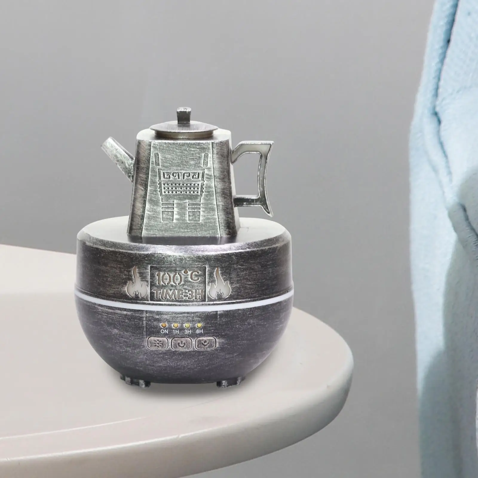 Teapot Essential Oil Diffuser Multipurpose USB Powered Portable Air Humidifier Scent Humidifier for Tabletop Hotel Bedside Table