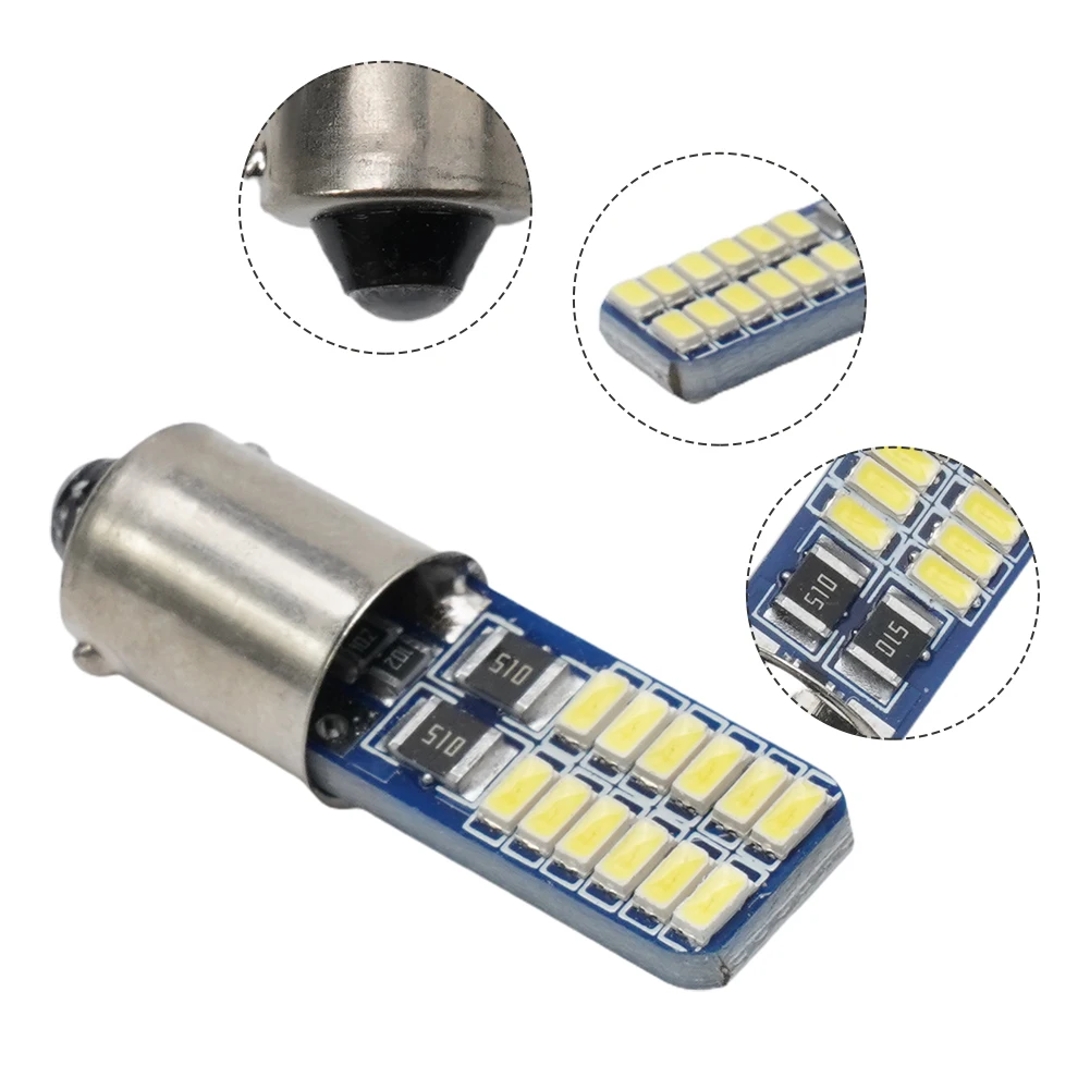 CANBUS 아주 밝은 고휘도 자동차 대시보드 표시기, 12V DC 4014 칩, 30000 시간 이상 24smd, 신제품