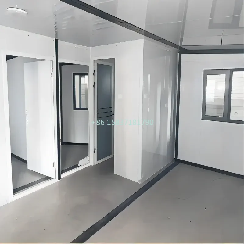 Families Living Tiny Houses Container Prefabricated Portable Prefab Container House Expandable Modular Granny Kit Mobile Shed