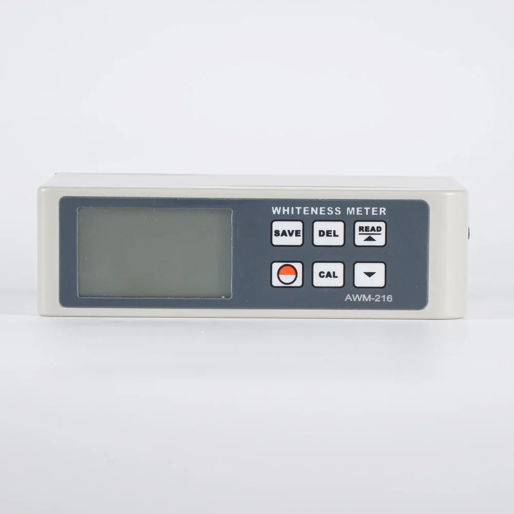 Digital Whitscroll Meter AWM-216 LED 457nm WB = R457 Textile Impression & Teinture Revêtement Papier Farine Cosmétique Whitscroll Testeur