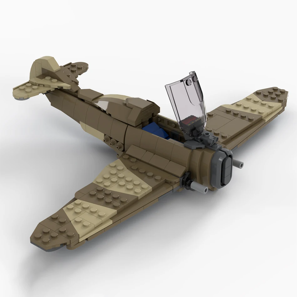 MOC Military Series Desert Storm Mk. II Flight Building Block Model Technology Bricks Toys Set Children's Holiday Gifts