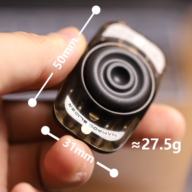 Fidget Gyroscope EDC Mechanical Magnetic Two-in-one Push Card Coin Adult Office Entertainment Metal Decompression Toy Desk Toy