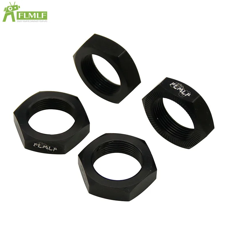 Alloy CNC Upgrade 24mm Rear Front Wheel Nut Set Fit for 1/5 HPI ROFUN BAHA King Motor ROVAN BAJA 5B 5T 5SC Rc Car Toy Game Parts