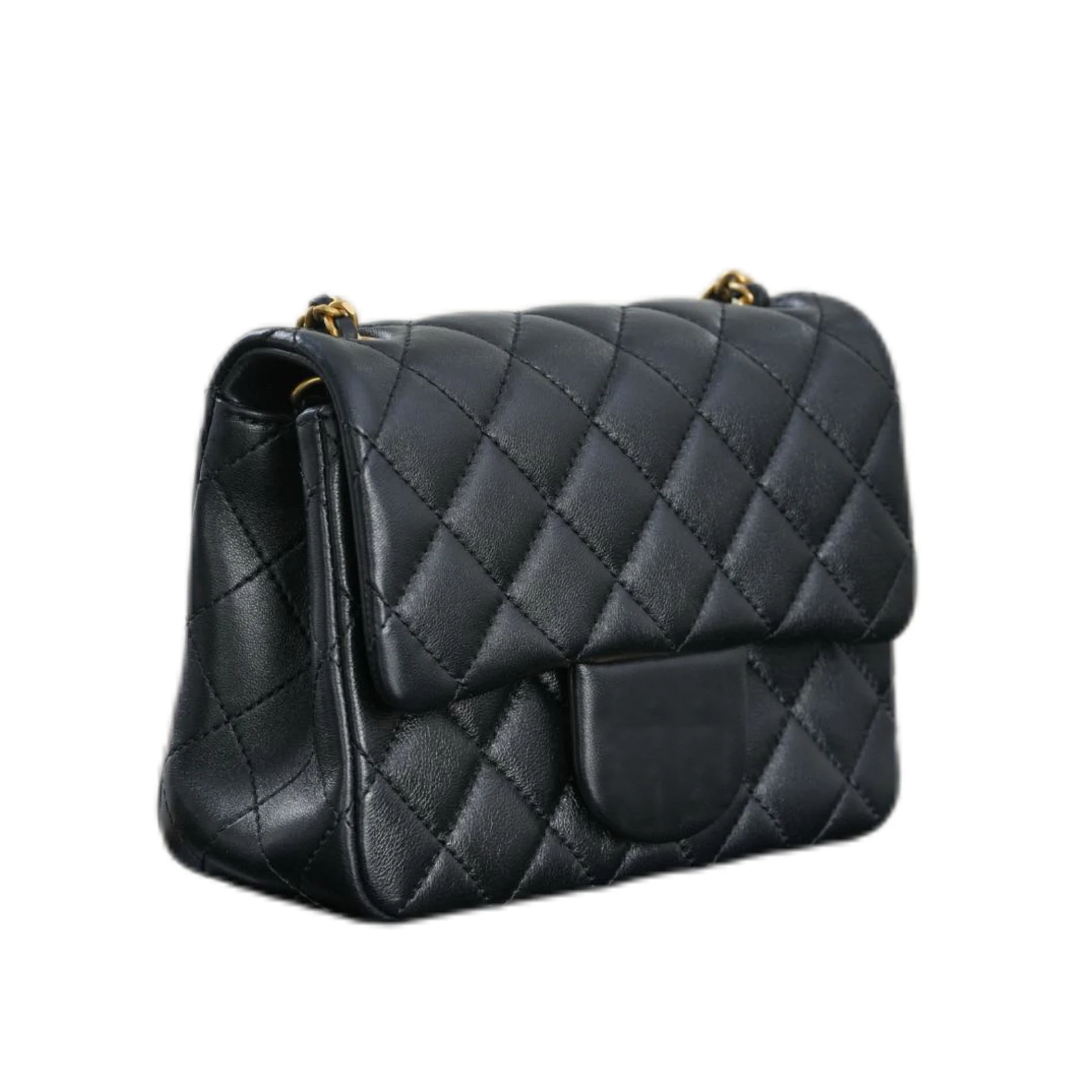 

Fragrant Wind Cowhide Fashion Women's Bag Classic Shoulder Bag Chain Lingge Leather New Crossbody Bag Caviar