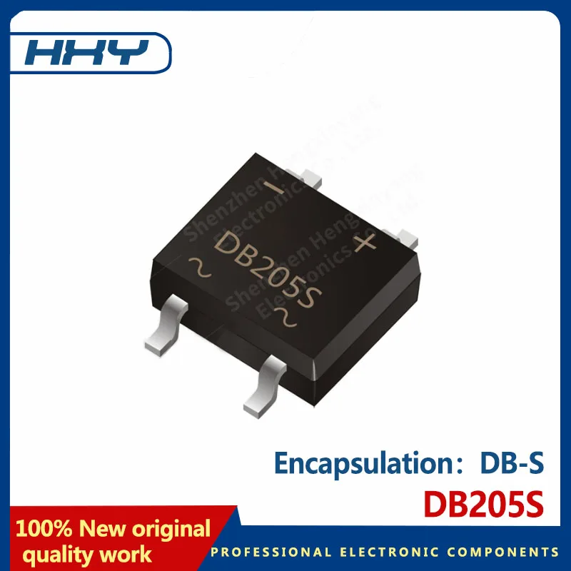 10PCS DB205S package DB-S 2A patch rectifier bridge stack