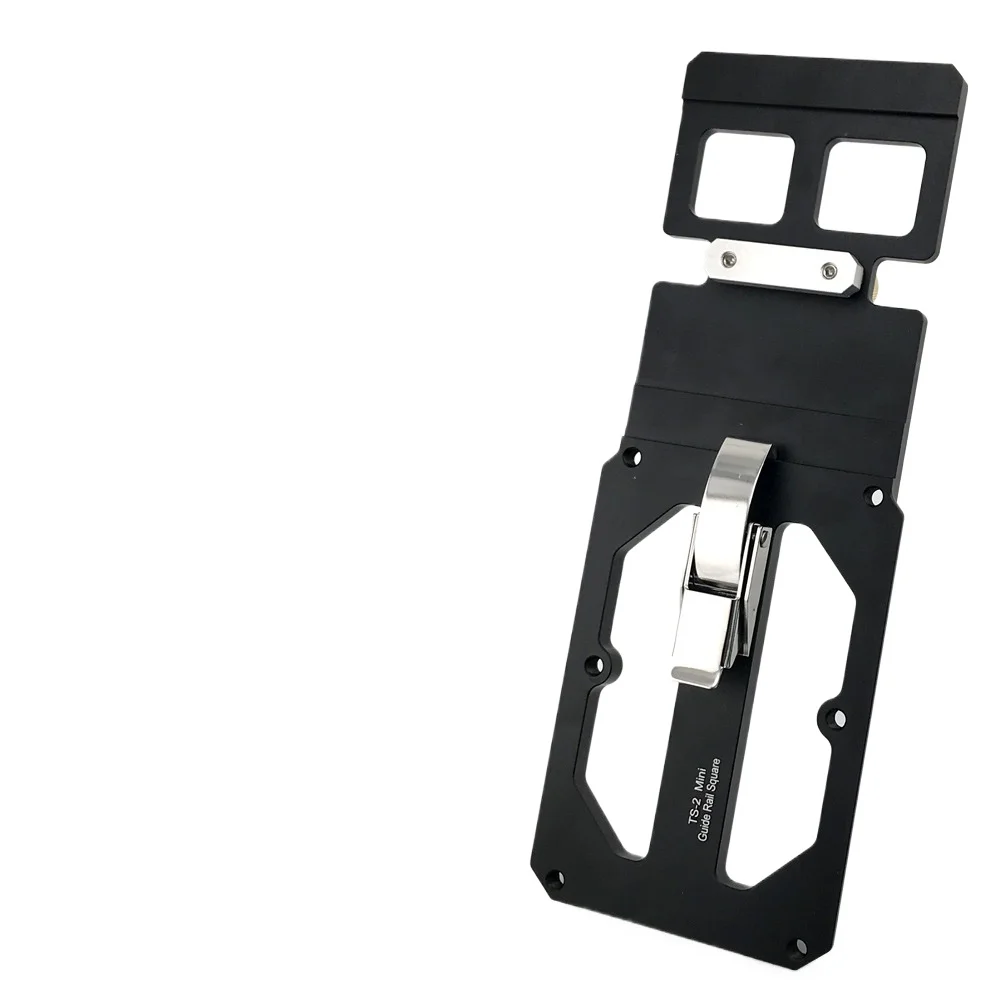 Aluminum Alloy Material, Woodworking Electric Circular Saw Rail Saw Right Angle Positioning Plate, Matching TS55/TS75 Rail