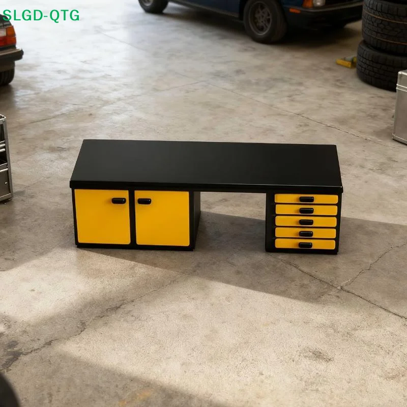 NEW 1/64 Scale Mini Workbench Model Dollhouse Diorama Furniture Ornament For Micro Car Scene Layout Micro Landscape Decoration