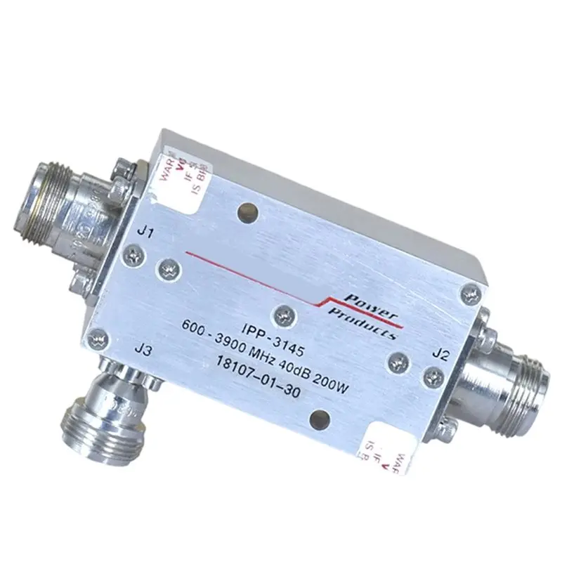 

AA08-For RF Microwave Signal Directional Coupler N Female Connector 0.6- 3 Ghz 200W 40 DB- IPP-3145, 0.6- 3.9 Ghz, 600- 3900Mhz