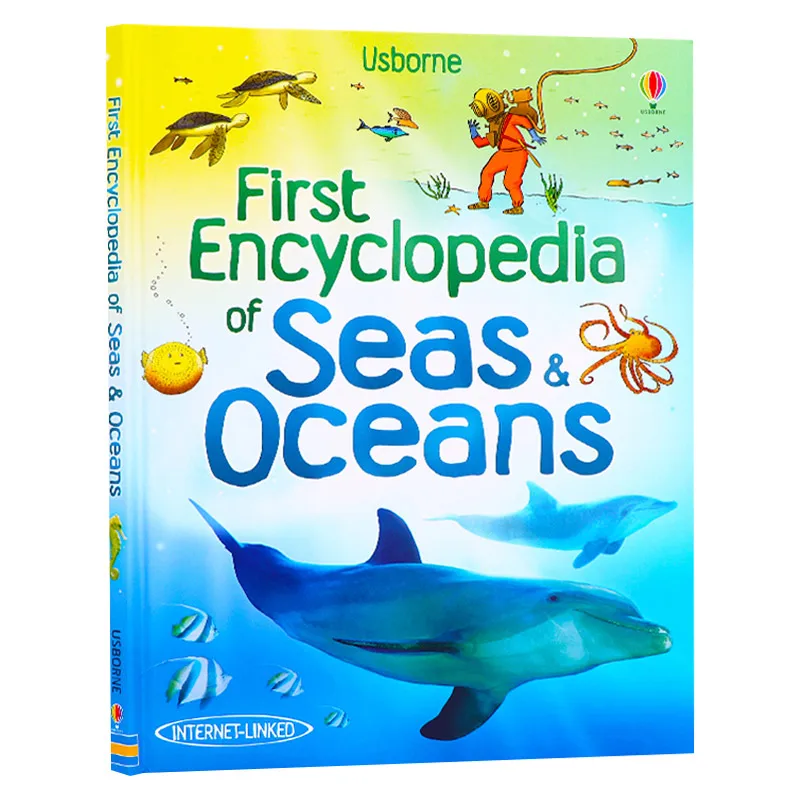 

First Encyclopedia of Seas and Oceans, Children's books aged 3 4 5 6, English Popular science picture books, 9781409525073