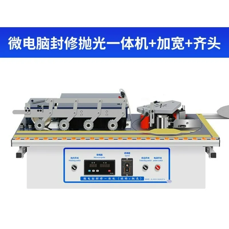 

Новый ручной кромкооблицовочный станок, прямой/игнутый дугообразный портативный деревообрабатывающий станок из ПВХ
