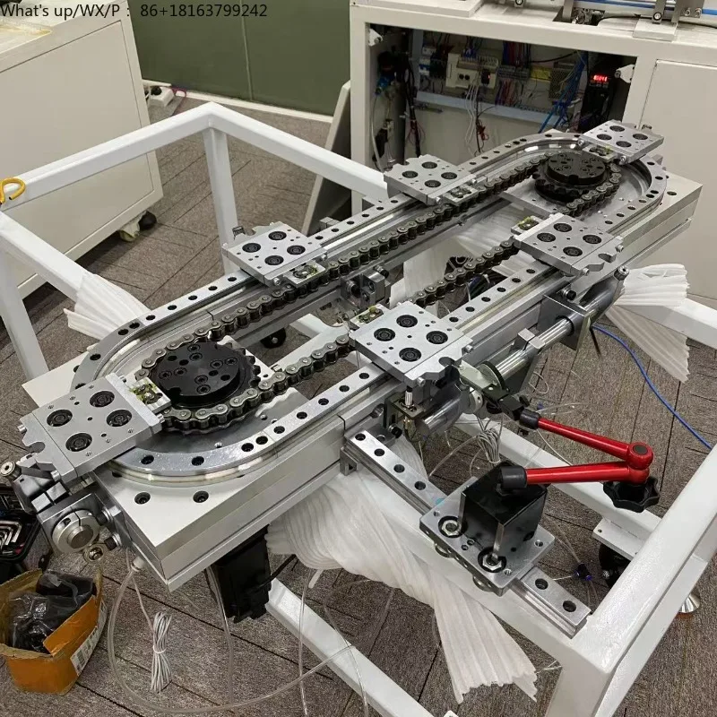 Automatic Assembly Line System Curved Circular Motion Applica to Parts Conveying Conveyor Systems