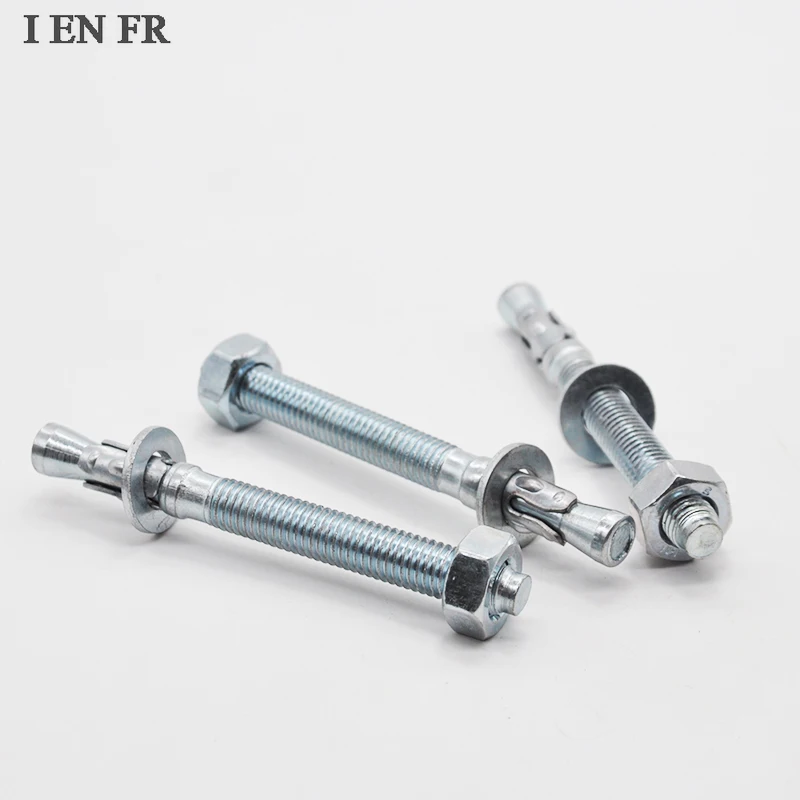 M6 M8 M10 M12 M16 Car Repair Screw Wedge Concrete Anchor Sleeve Expansion Bolt New Listing