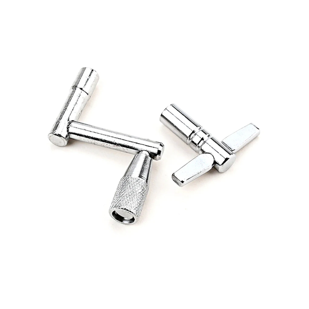 Tuning Key Compact Size Square Wrench Handy Installation Instrument Accessories Drum Supplies Replaced Part Metal Swivel