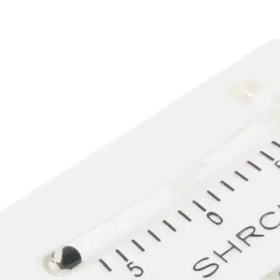 Dual Tube Marine Level Bubble Tilt Gauge Angle Indicator For Yacht Boat Ship For Rugged Plastic Metal White 153x95mm Accurate