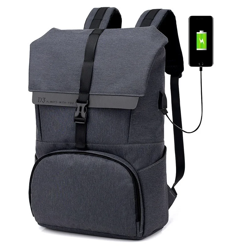 

New Anti-theft Business Shoulder Bag in 2023 USB Charged Business Computer Bag Travel Backpack for College Students