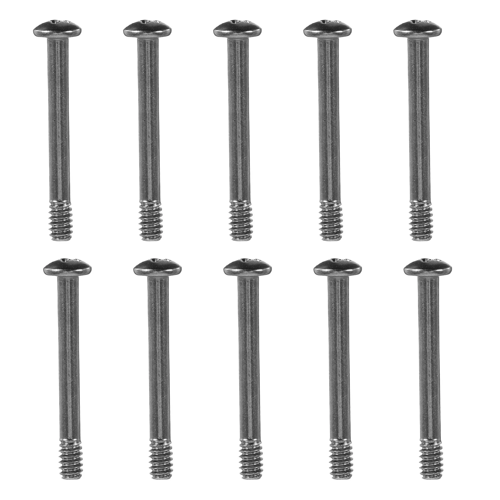 

10Pcs Pc Fan Mounting Screws M5 Flat Head Self-Tapping 30mm Long Screws for Computer Case Radiator Cooling Fans