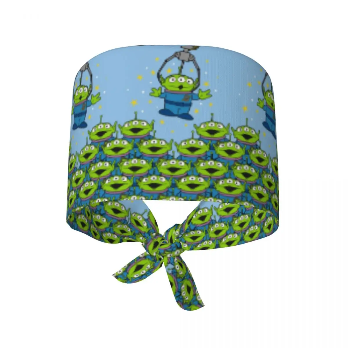 

Custom Cartoon Toy Story Aliens Medical Staff Scrubs Hat Unisex For Chef Hat Scrub Caps