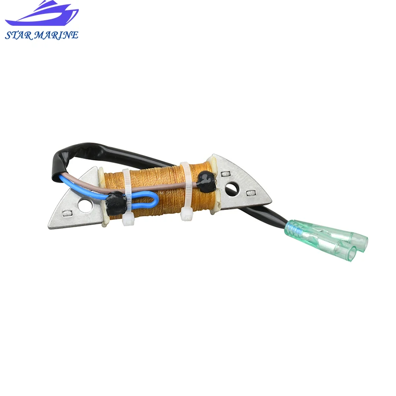 300Ω Charge Coil 63V-85520 For Yamaha boat Motor Parts 2T 9.9HP 15HP Parsun HDX Seatec Seapro 63V-85520-00 63V-85520-01