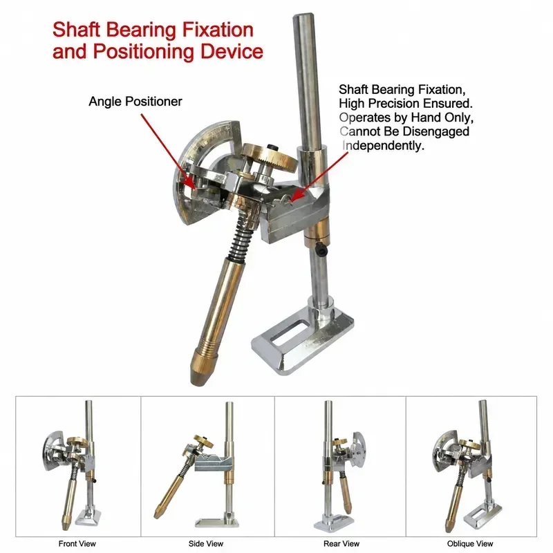 Mechanical Grinding Robot Faceting Knife Positioning Flat Grinding High Precision Single Fork Jewelry Polishing Manipulator
