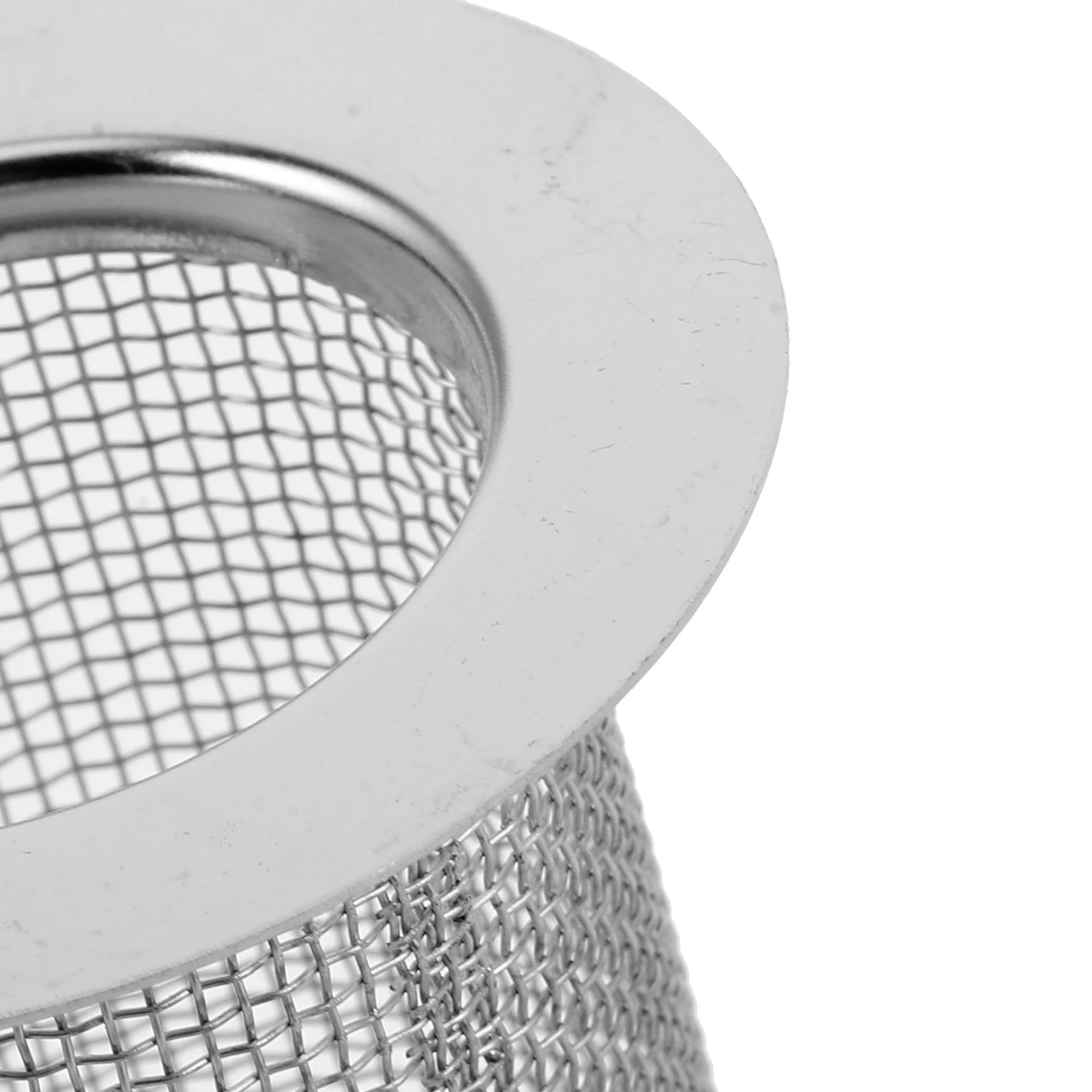 2 pezzi filtro di scarico in acciaio inossidabile raccoglitore per capelli filtro per lavandino del bagno cestello in rete per cucina doccia vasca da bagno 4 cm