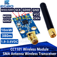 CC1101 Wireless Module With SMA Antenna Wireless Transceiver Module For Arduino 315/433/868/915MHZ
