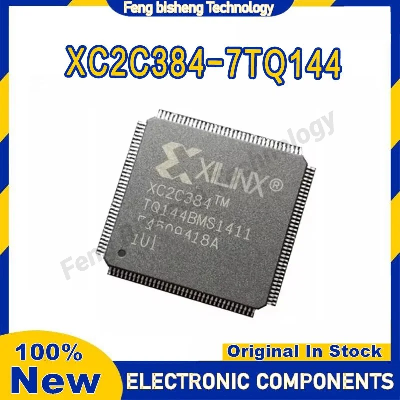 

New original XC2C384-7TQ144 XC2C384 QFP programmable processor ic chips