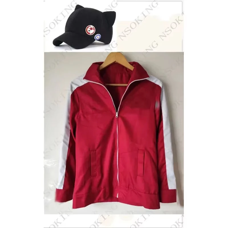 Anime EVA  Asuka Langley Soryu Cosplay Costume Hoodie Jacket Coat Custom Made