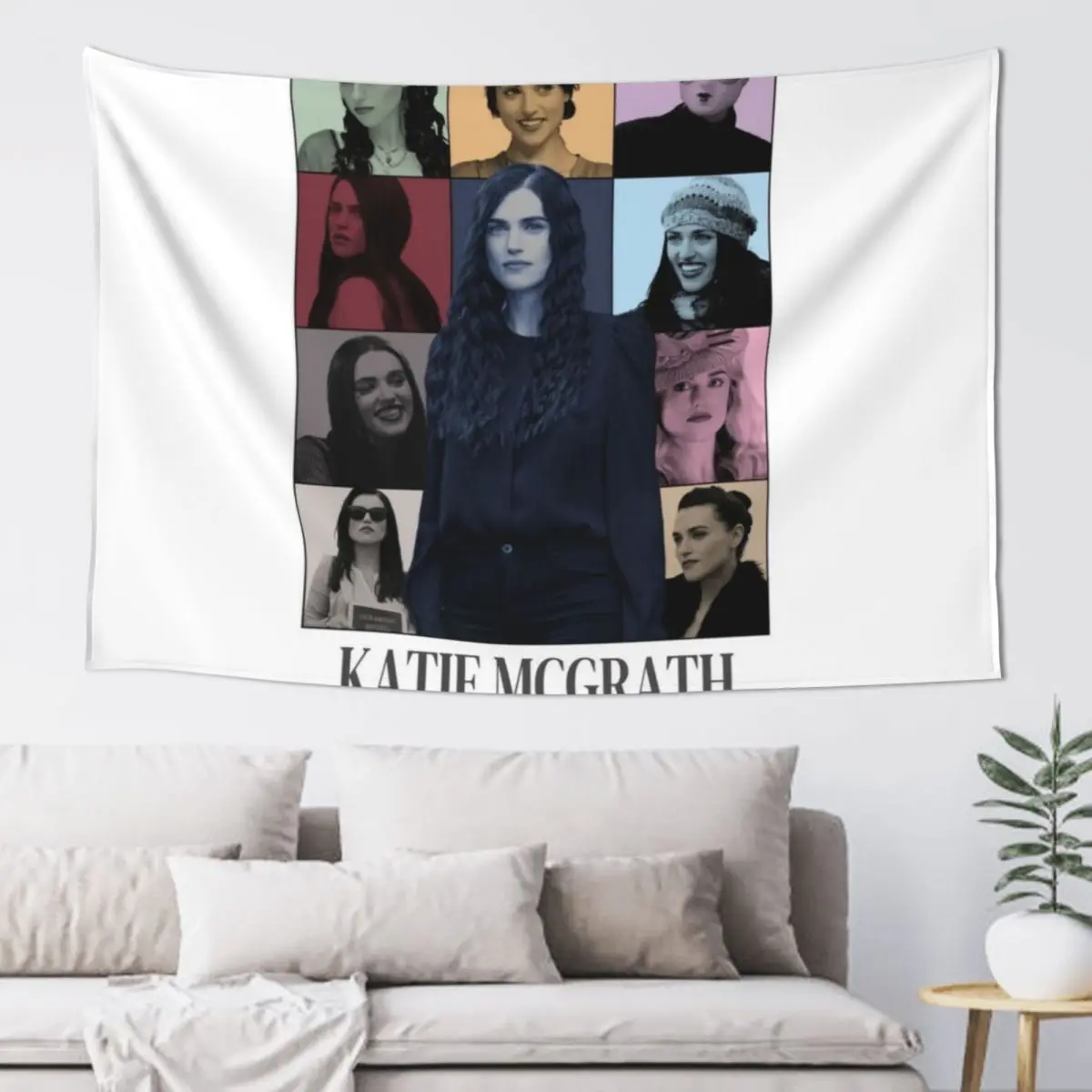 

Katie McGrath's Eras Poster Tapestry Luxury Living Room Decoration Carpet Wall Korean Room Decor Tapestry