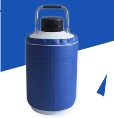 

30L Liquid Nitrogen LN2 Storage Tank Static Cryogenic Container with Sleeve w