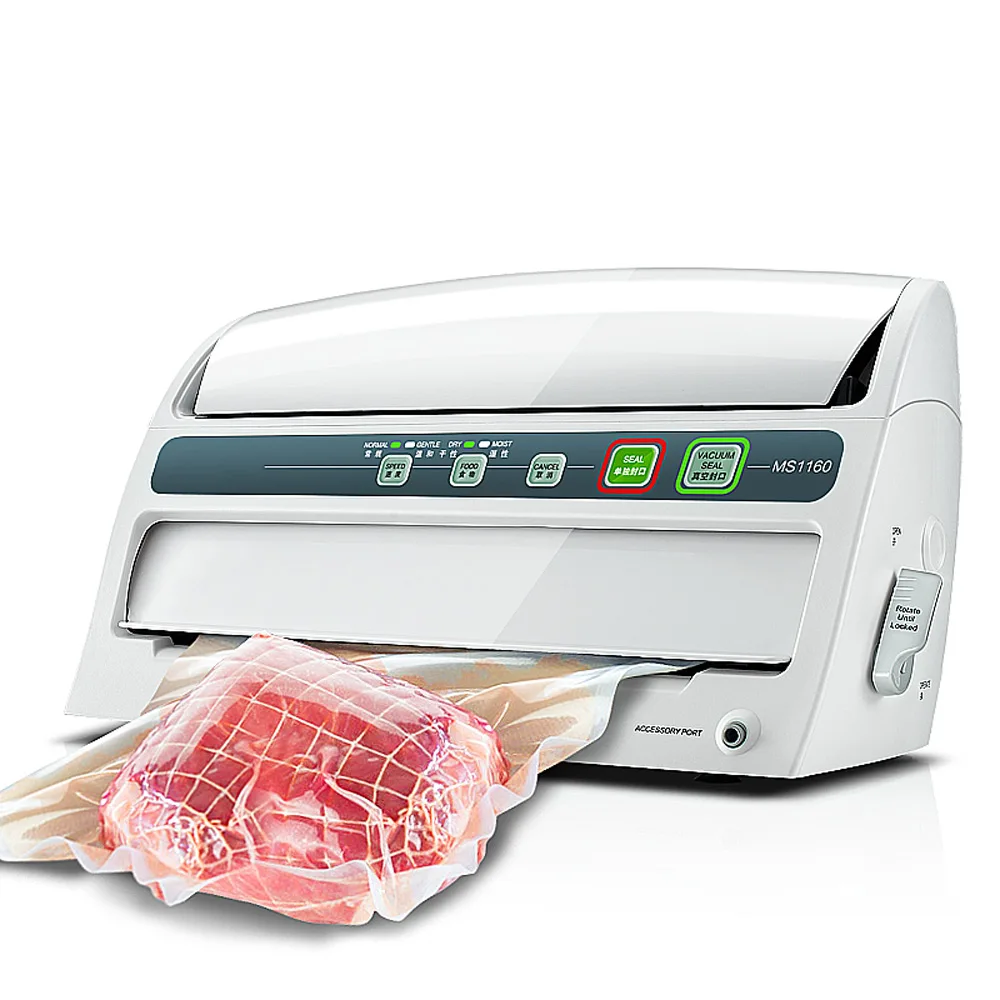 Household Vacuum Sealer Bags Packaging Machine Commercial Vacuum Sealing Machine Wet and Dry Food Plastic Bag Sealing Machine