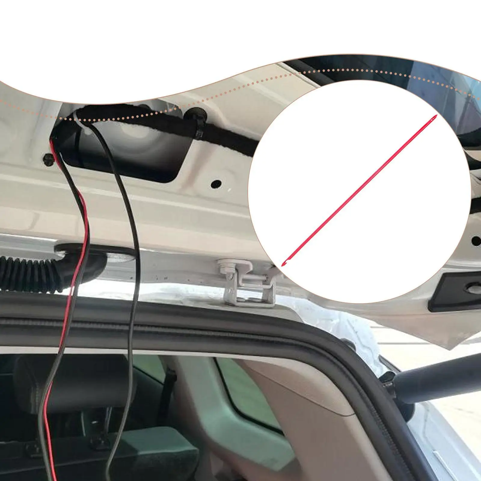 Car Audio Cord Wiring Tool Threading Puller Professional Car Dash cam Cable
