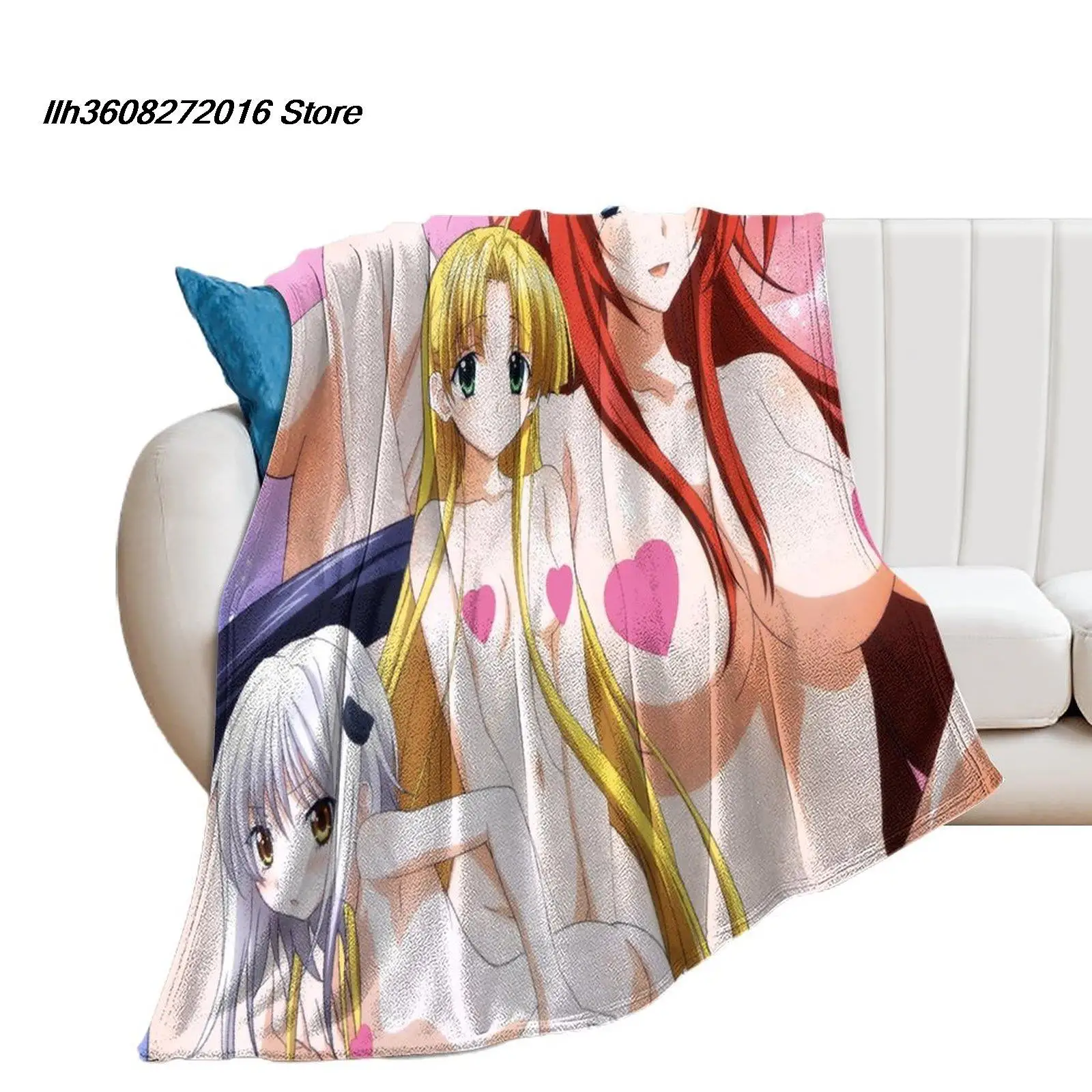 

2025 Custom High School DXD Flannel Blanket Personalized Gift DIY Home Leisure Sofa Blanket Outdoor Portable Blanket Warm Beddin