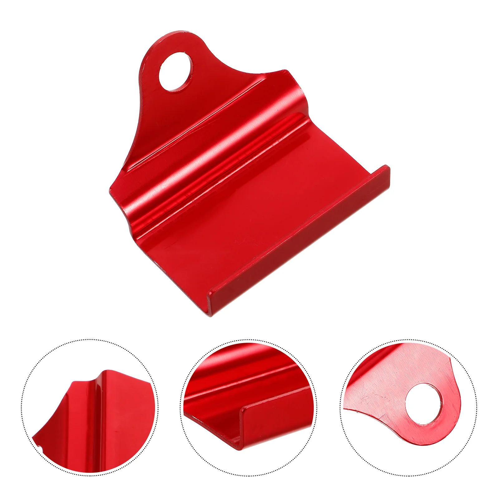 

Aluminum Alloy Motorcycle Voltmeter Bracket Strong Digital Instrument Holder Clamps Mounting Base Easy Installation Modified