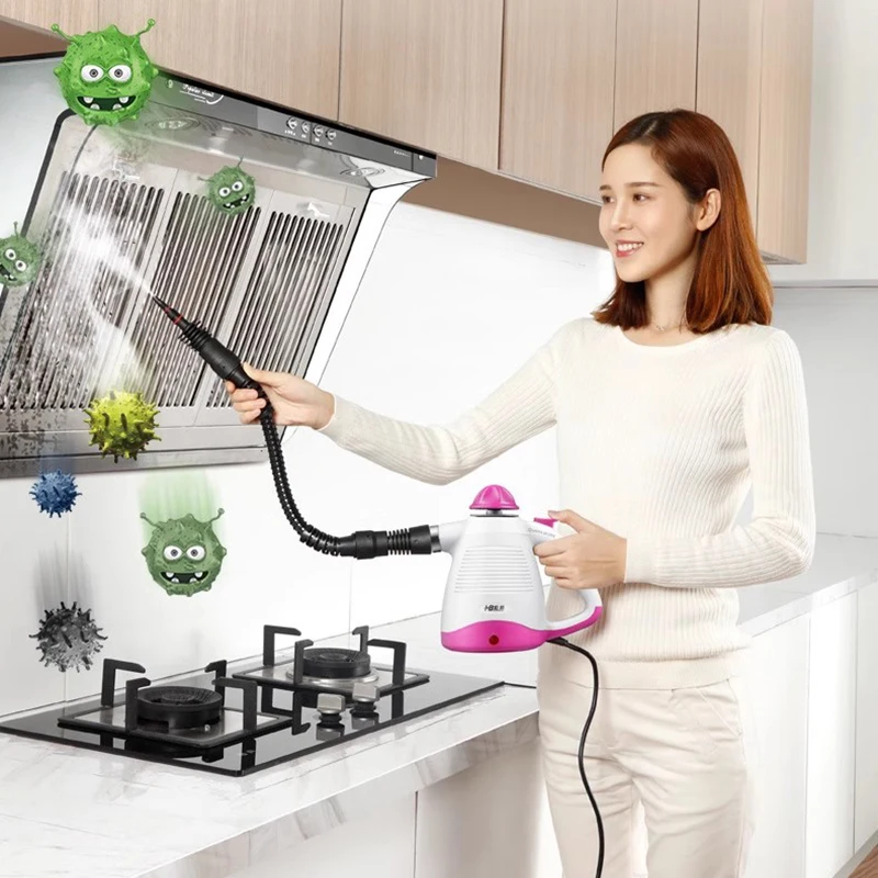 Kitchen high-temperature steam cleaning machine, household cleaning machine, disinfection and degreasing