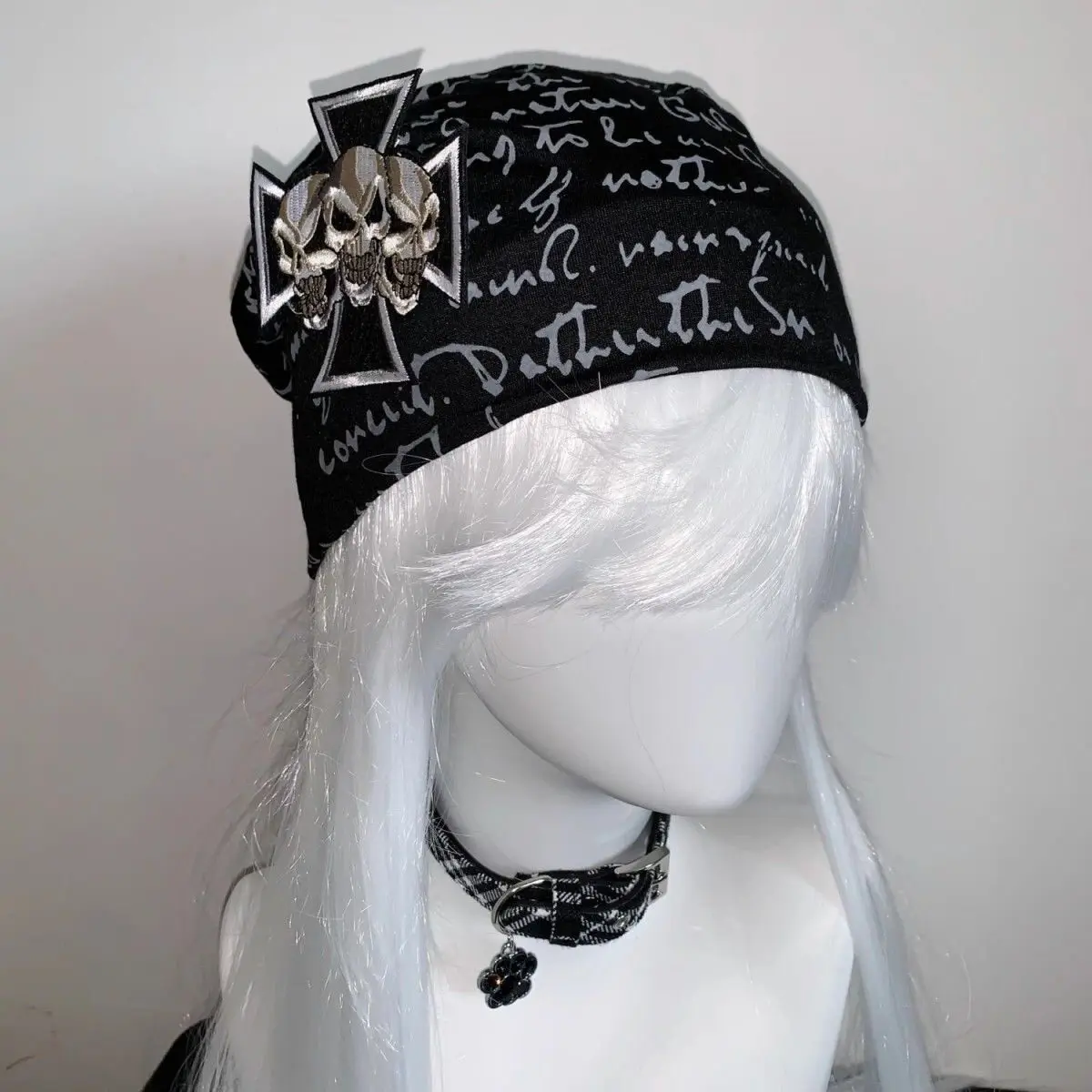 Pile Hat Summer Female Y2K Yabi Punk Neutral Style Hat Skull Hottie Male Hats