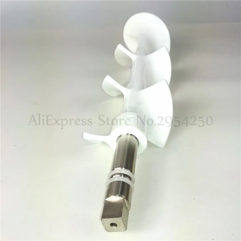 New Scraper Auger Spare Parts Of OP Ice Cream Machine 1Pcs Beater Rod For OceanPower Ice Cream Maker Accessory Fitting