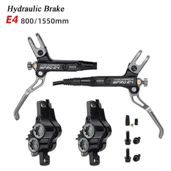 4 Piston MTB Brakes Right Hydraulic Brake Mountain bike brake Bicycle Hydraulic Cooling Oil Pressure AM DH E-bike Disc MTB Brake