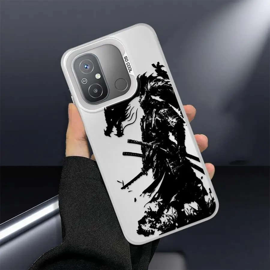 حافظة لهاتف شاومي ريدمي نوت 10 11 برو 12 13 14 برو بلس 10s 11s تنين الساموراي الياباني #3