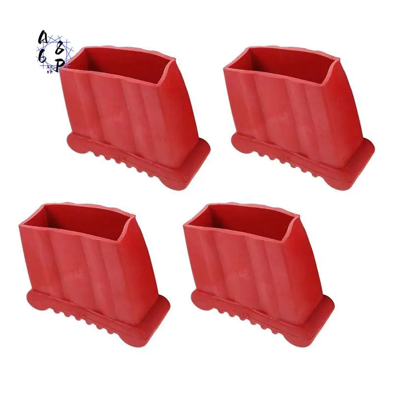 

A68P-4Pcs Нескользящий складной коврик для ножек лестницы, резиновые подушечки для ног и чехлы для лестницы, противоскользящая подушка для ног лестницы, бампер