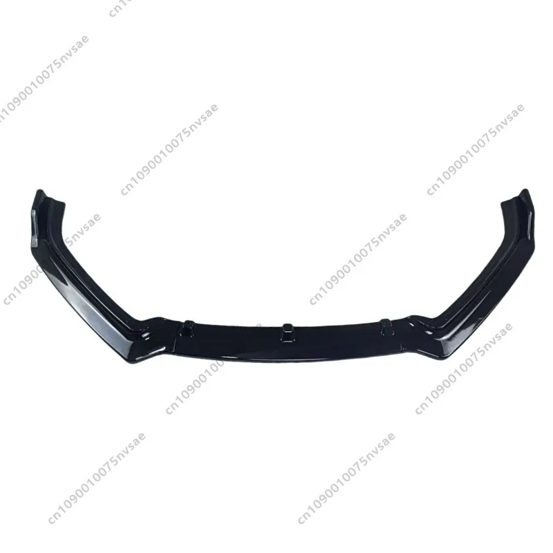 For VW Polo MK5 6R GTI 2010-2014 Car Front Bumper Lip Chin Spoiler Splitter Lip Guard Protector Gloss Black Front Splitter
