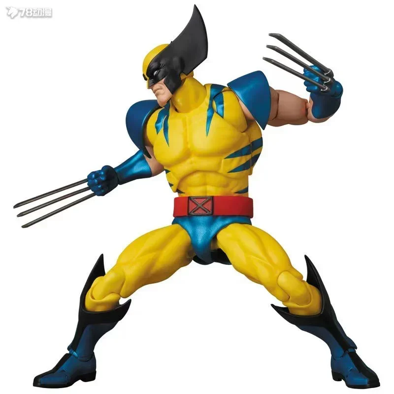 Nuovi giocattoli Ct Wolverine Action Figure MAFEX No.096 Anime Figure X-Men Figurine Deadpool Wolverine PVC Statua Ornamento Modello Giocattoli