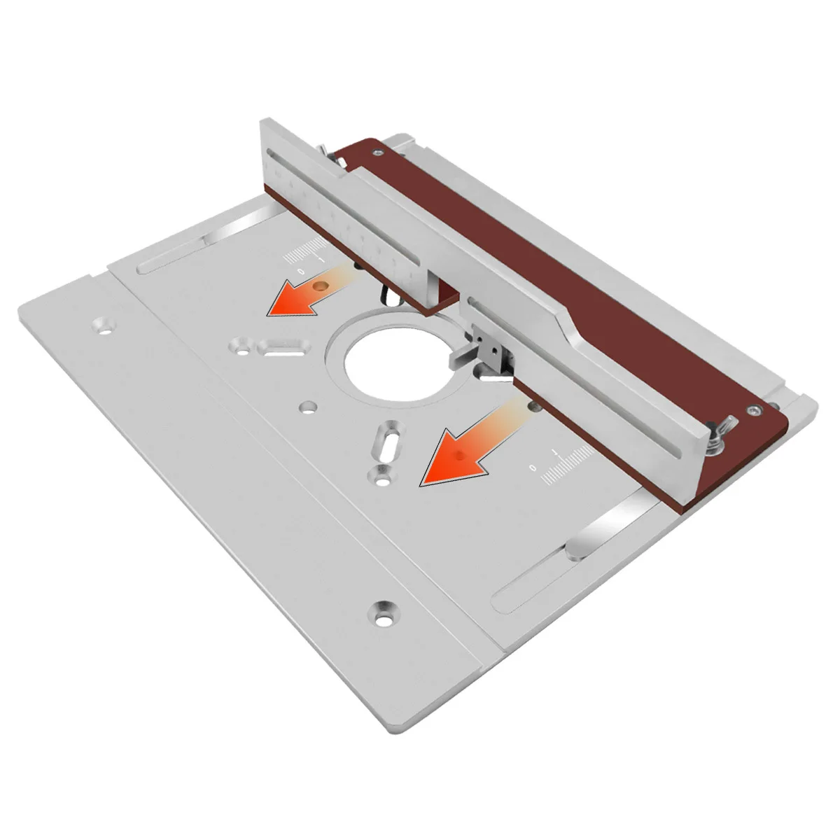 H8 Aluminum Alloy Bakelite Milling Chamfer Trimming Machine Flip-chip Board Woodworking Multi-functional Lifting Table