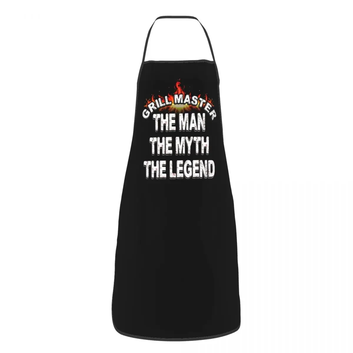 Funny The Man Myth Legend Grill Master Bib Aprons Men Women Unisex Kitchen Chef Tablier Cuisine for Cooking Baking Painting