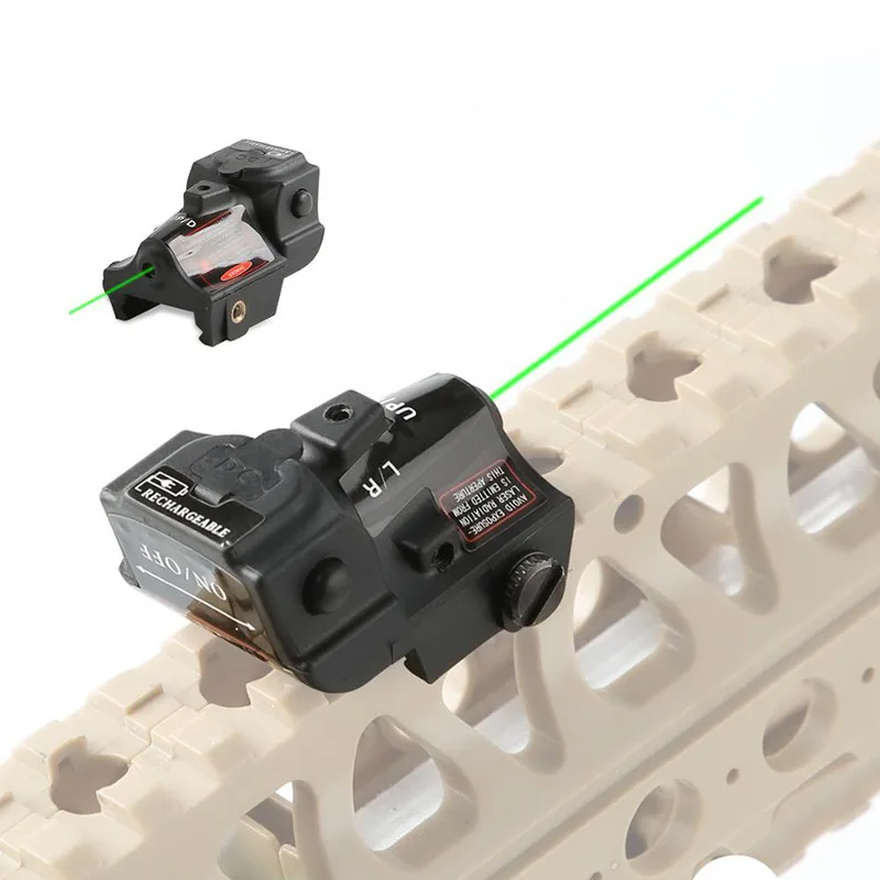 Hot-selling Upgraded Mini USB Direct Charging Green Laser Device, Earthquake-resistant Long-range Hanging Green Laser Sight