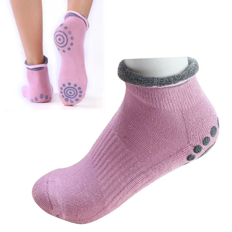 

Yoga Socks Women Pure Cotton Silicone Non-slip Grip Pilates Sports Socks Ballet Dance Dance Socks Indoor Fitness Sock Floor Sock