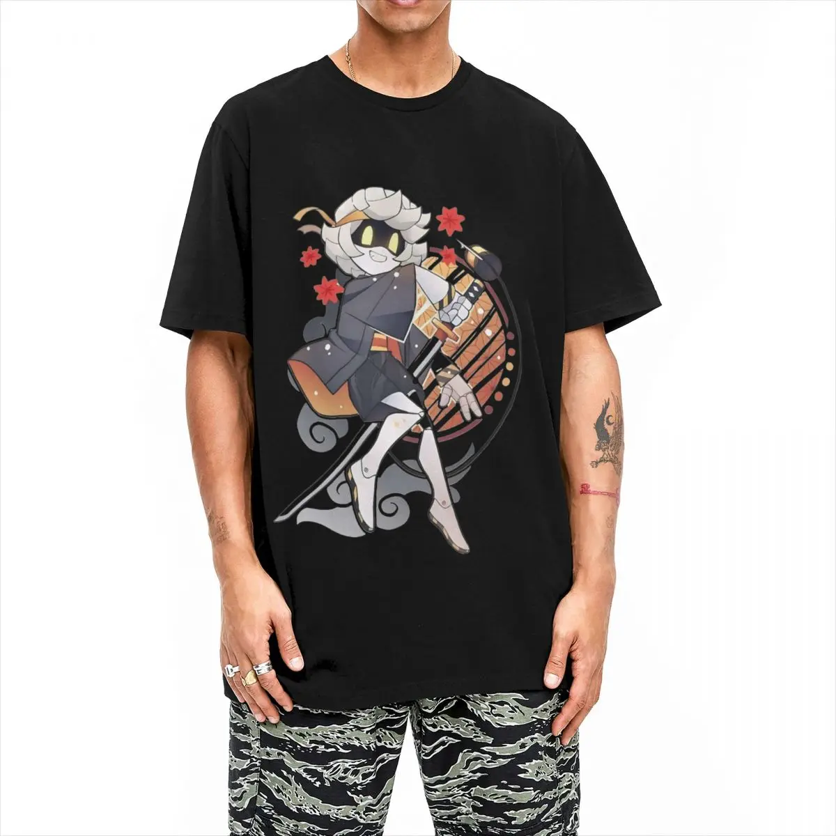 Haikyuu T-Shirt Murder Drones Cotton T-Shirts Kawaii Manga Leisure Tshirt for Men Summer Awesome Design Short Sleeve Top Tees