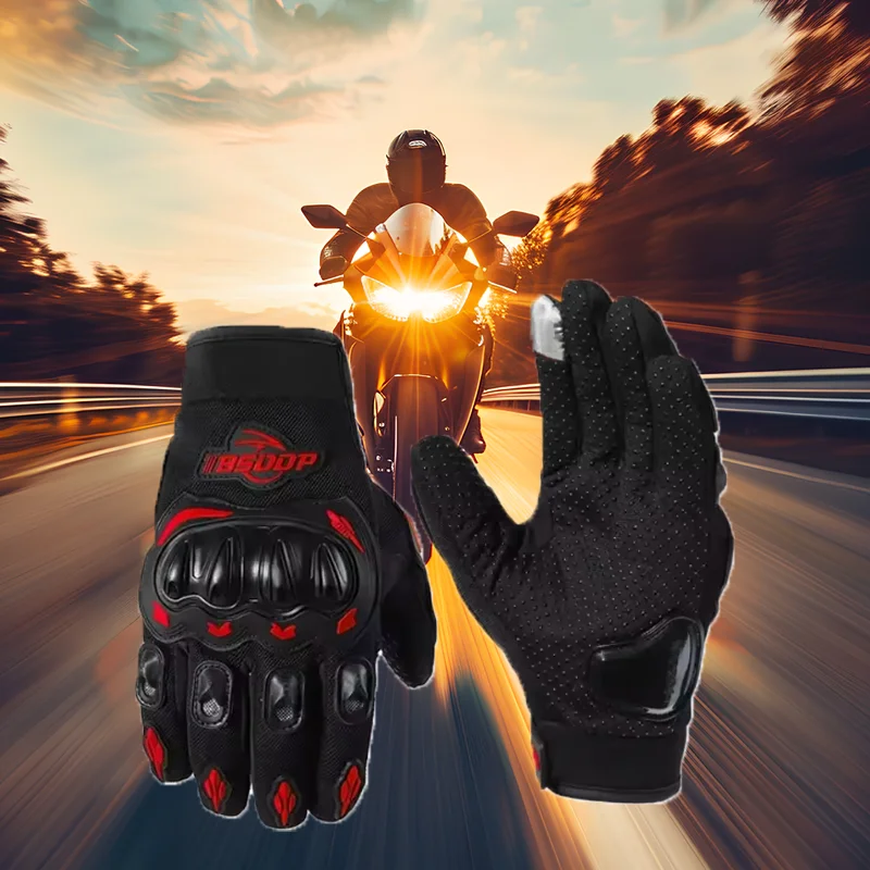 Summer Breathable Motorcyclist Glove xxl Motorcycle Gloves Touchscreen Automotive Luvas for Off-Road Cycling & Motocross Racing